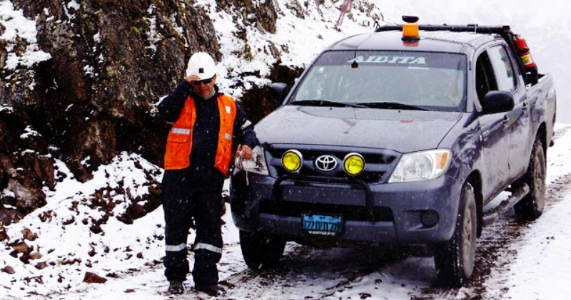 Trabajo Disponible Conductor para Camioneta en Minería y Construcción